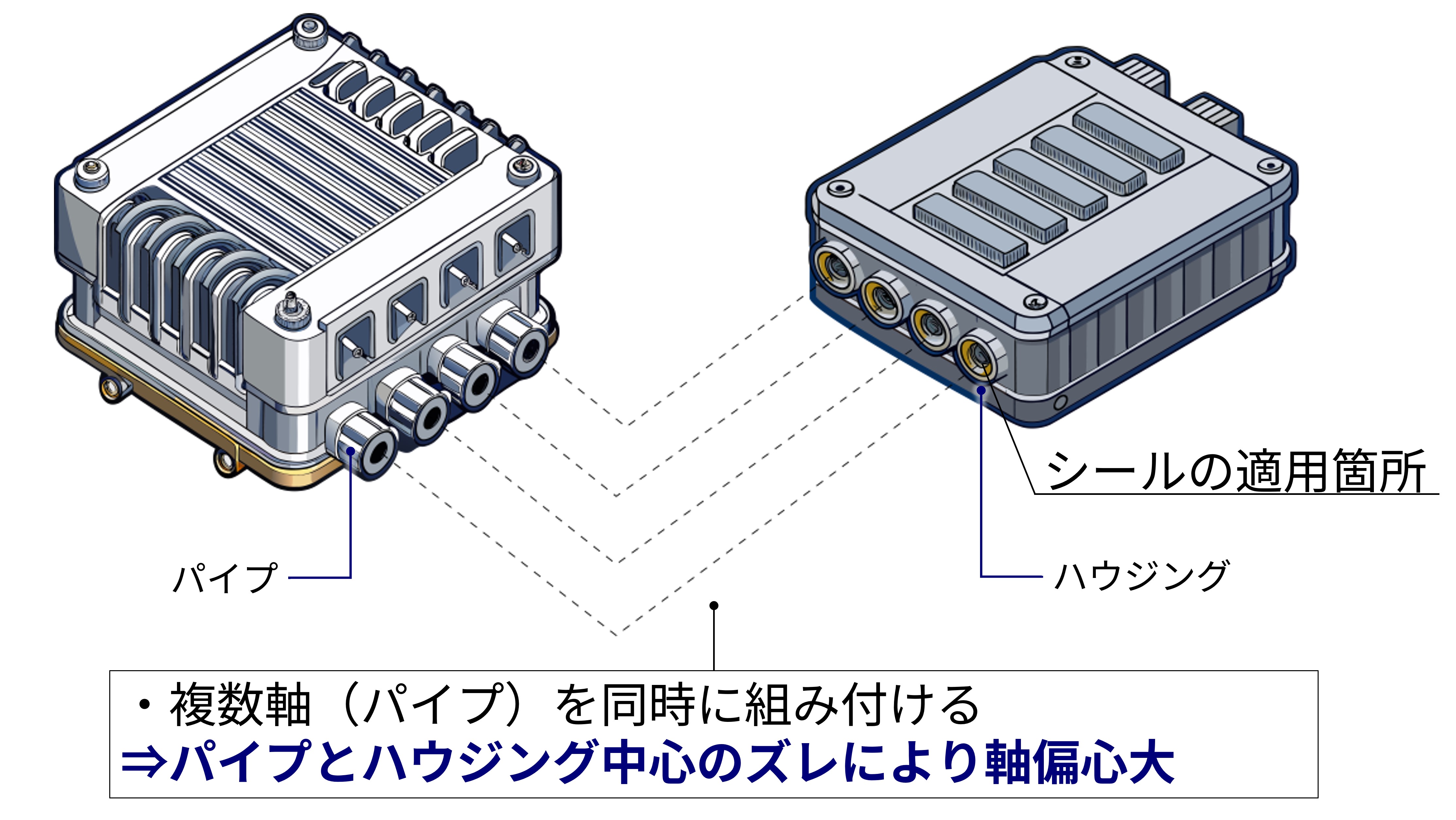 高偏心対応シール｜NOK株式会社